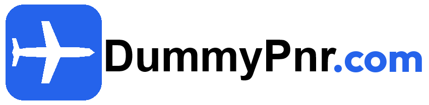 DummyPNR — Flight Reservation for Visa Applications